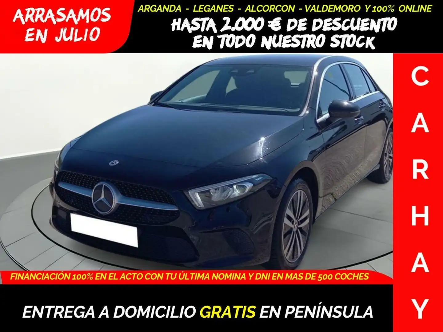 Mercedes-Benz A 250 E PHEV BUSINESS SOLUTION Negro - 1