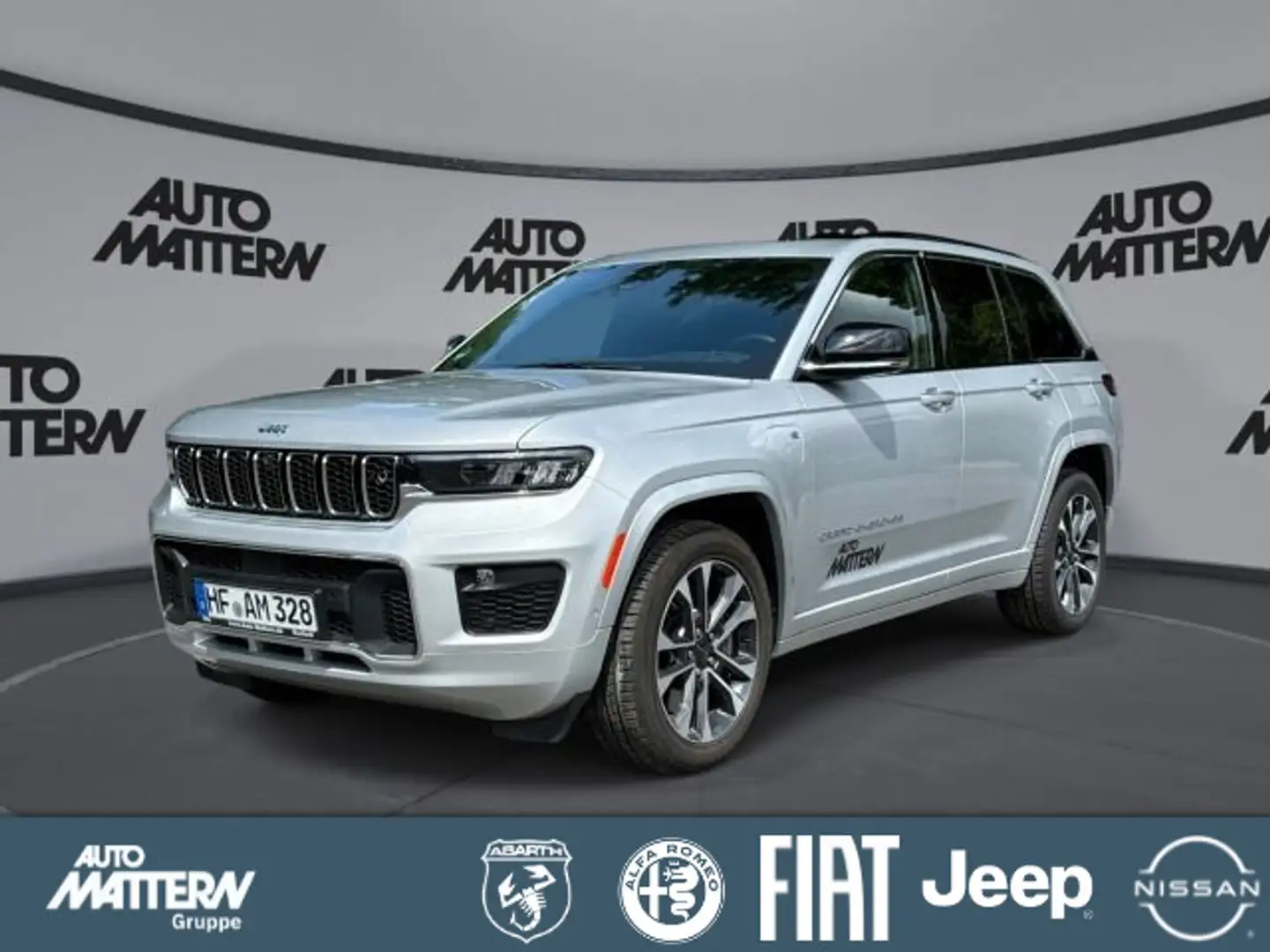 Jeep Grand Cherokee 2,0T Overland 4xe Plug-In+Winterr Срібний - 1