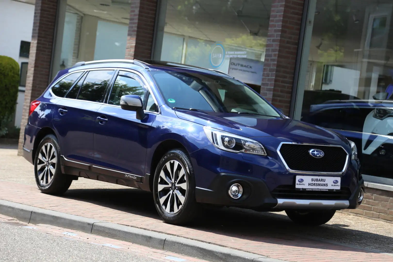 Subaru OUTBACK 2.5i AWD Premium Sport Schuifdak Leer ACC HK Navi Modrá - 2