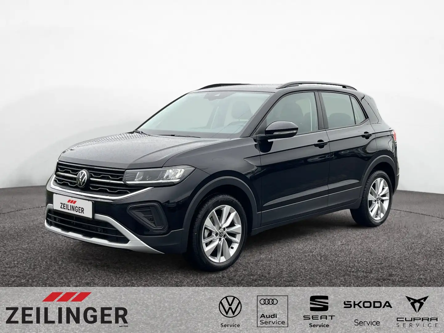 Volkswagen T-Cross Life TSI DSG|ACC|SITZHEIZUNG|17"|CLIMATR Schwarz - 1