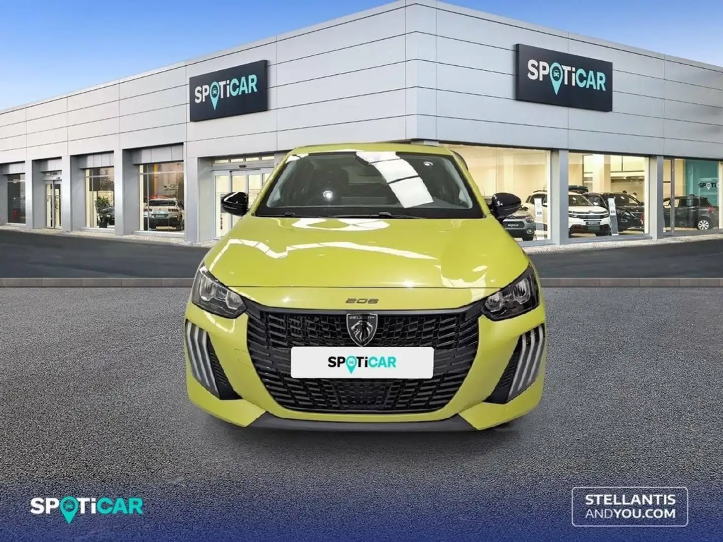 Peugeot 208 Puretech 100 Active Jaune - 2
