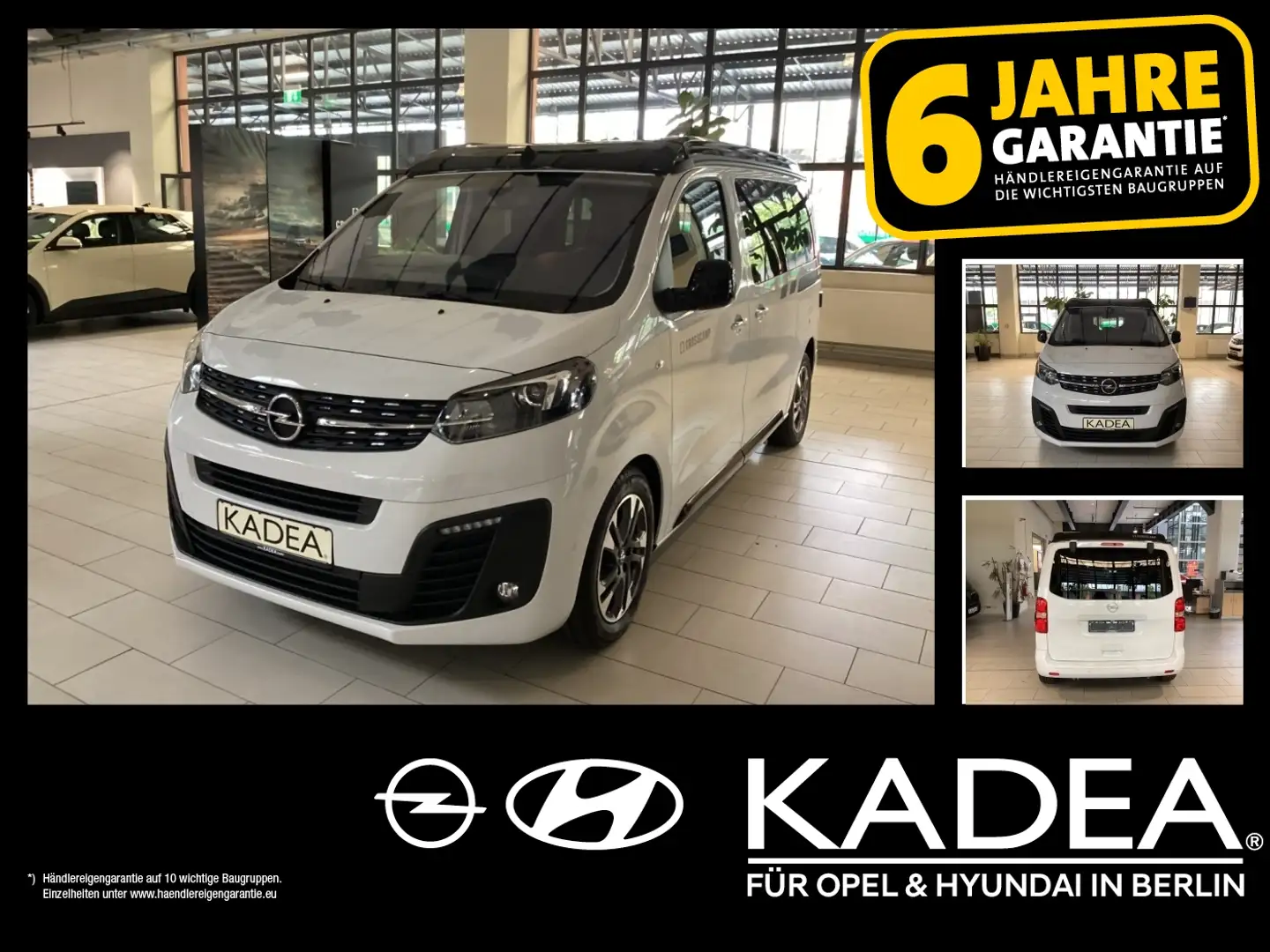 Opel Zafira Life Crosscamp  2.0 Crosscamp FLEX Blanc - 1