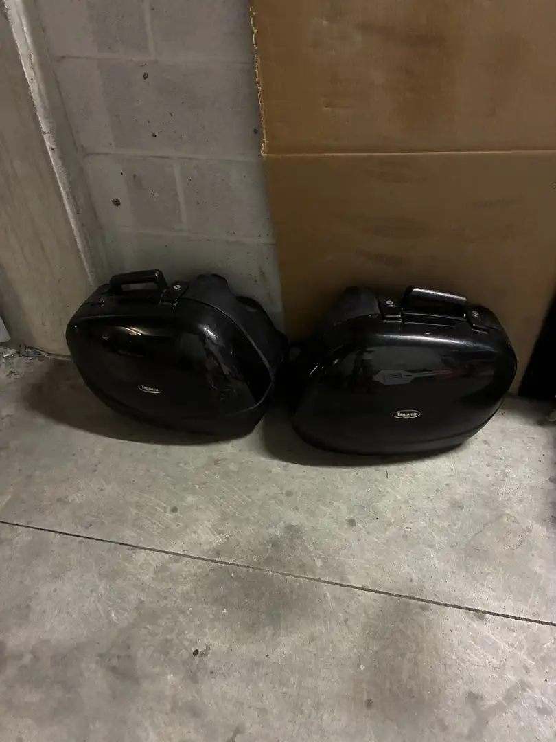 Triumph Tiger 1050 borse rigide con attacchi e chiavi x tiger prime - 2