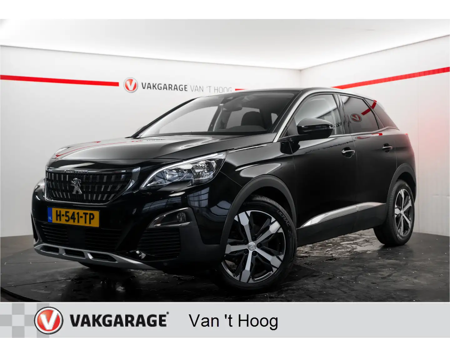 Peugeot 3008 1.2 PureTech Blue Lease Premium Trekhaak Camera Ap Schwarz - 1