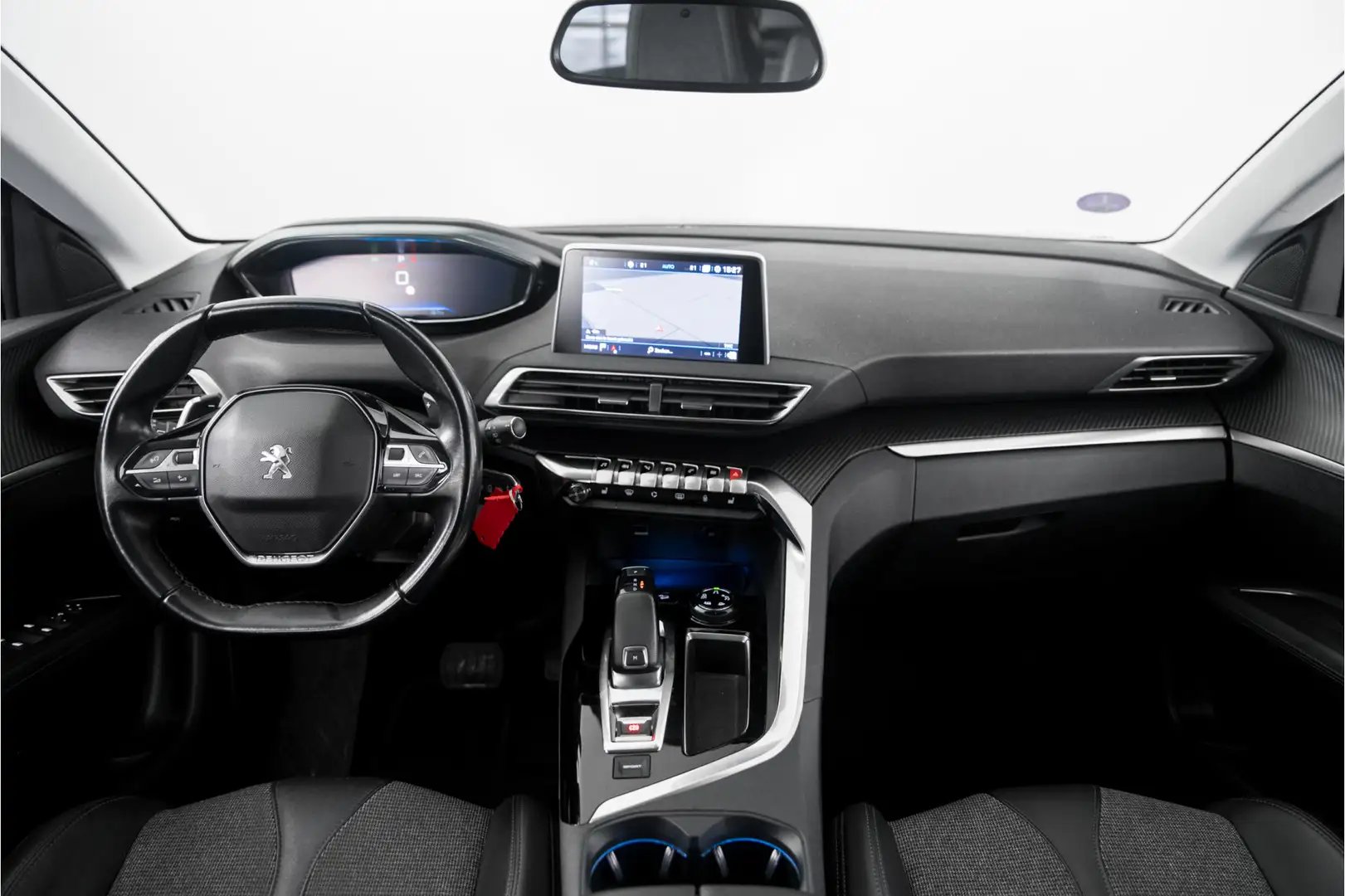 Peugeot 3008 1.2 PureTech Blue Lease Premium Trekhaak Camera Ap Schwarz - 2