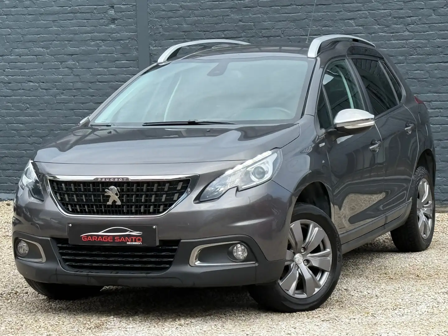 Peugeot 2008 2008 1.6 BlueHDi Style /Navi/Led/Pdc/J.a/Garantie/ Grijs - 1