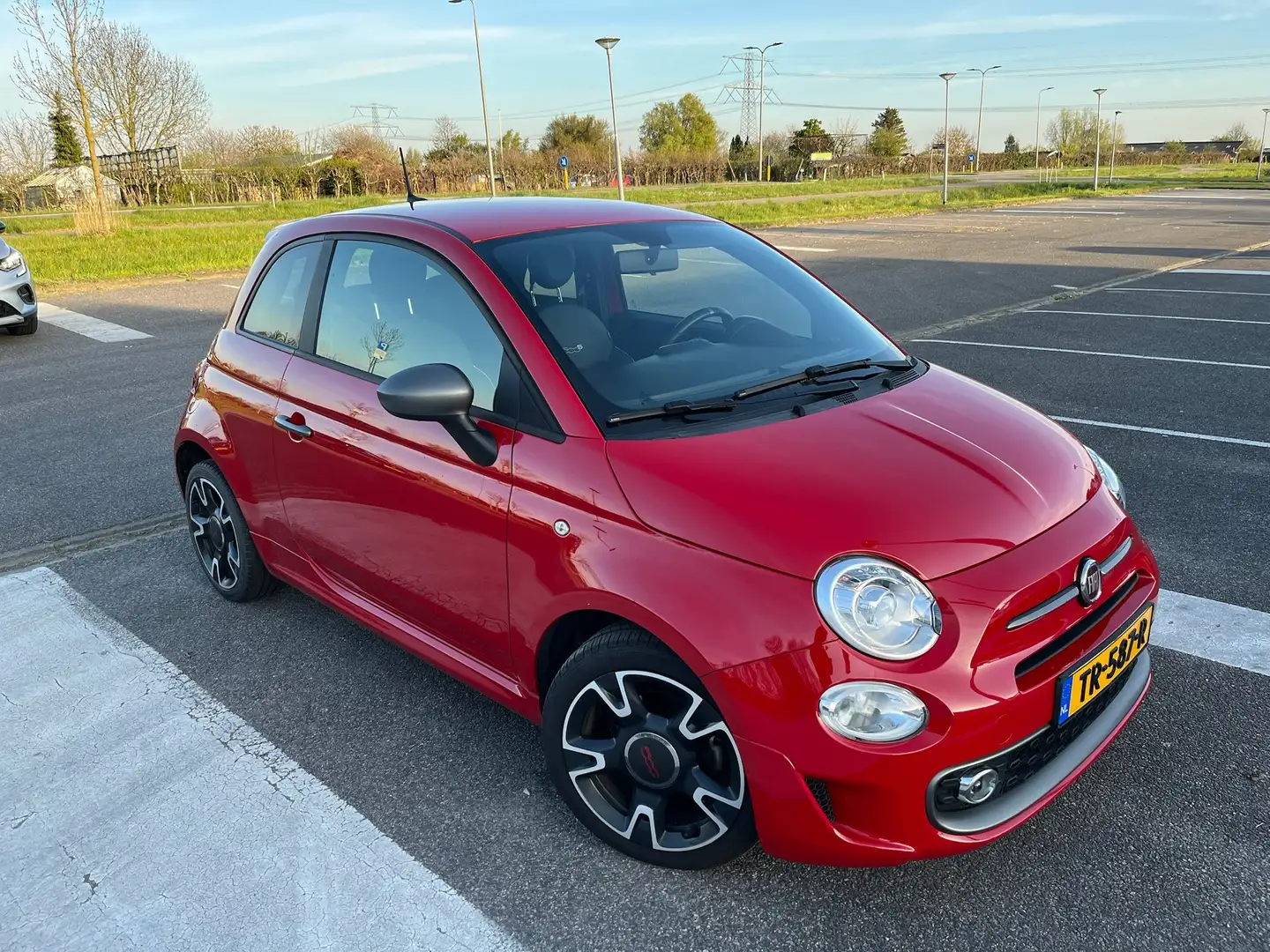Fiat 500 0.9 TwinAir T Sport Rood - 1