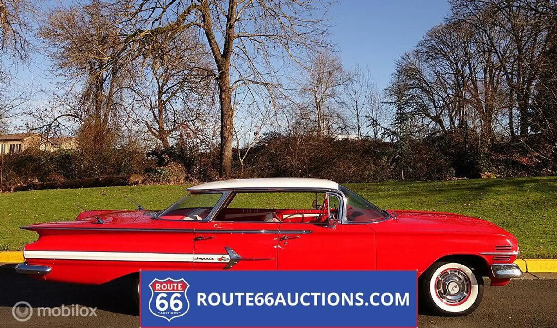 Chevrolet Impala Sedan 1960 | Route 66 Auctions Roşu - 1