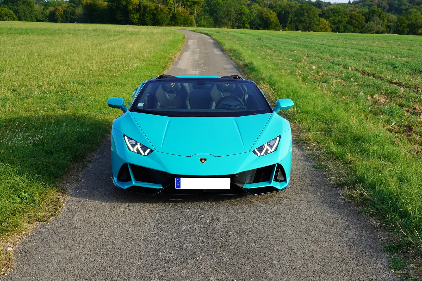 Lamborghini Huracán Huracan Evo Spyder 5.2 V10 640 4WD Bleu - 2