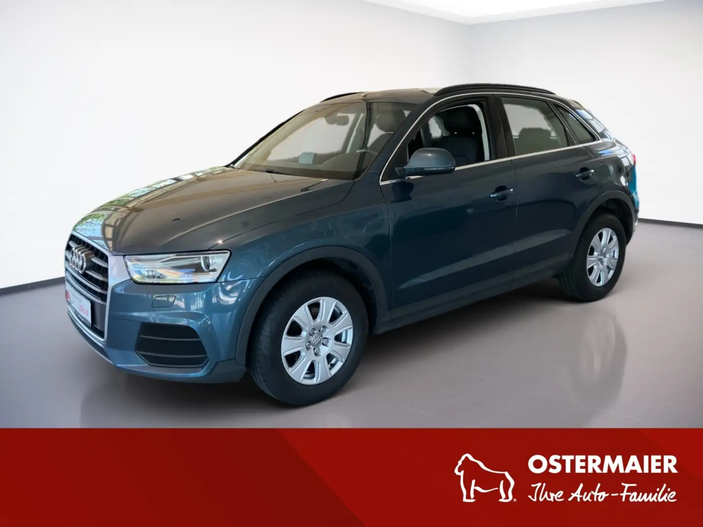 Audi Q3 2.0TDI 150PS QUATTRO AHK.NAVI.SHZG.2xPDC.KLIMA.ISO Blau - 1