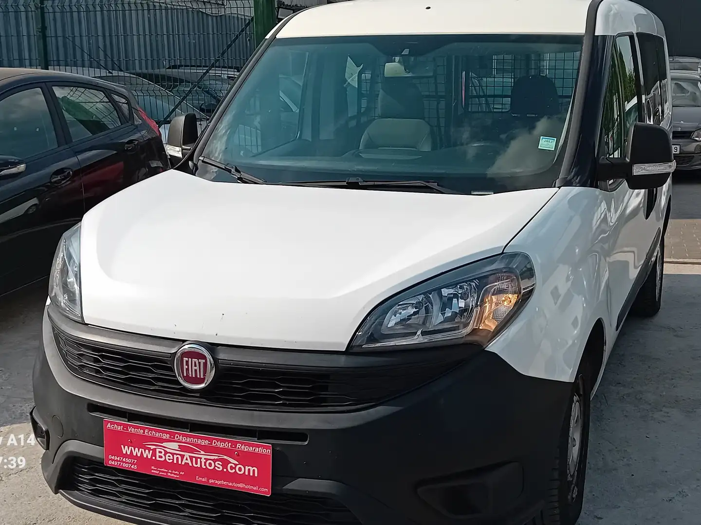 Fiat Doblo 1.3 Multijet   utilitaire Blanc - 2