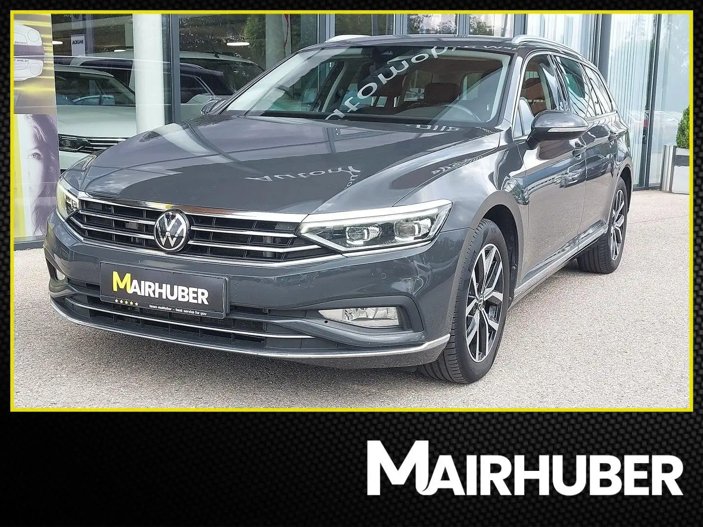 Volkswagen Passat Variant 2.0 TDI DSG R-Line MATRIX SKY LEDER Grau - 1