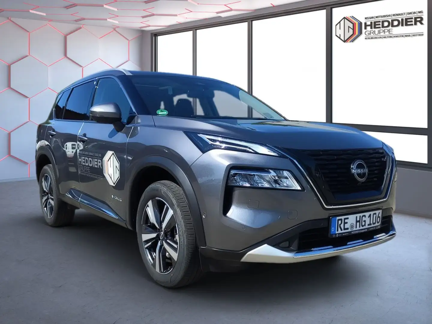 Nissan X-Trail Tekna+*NAVI*360°KAMERA*SHZ*PDC*LEDER* Grau - 2