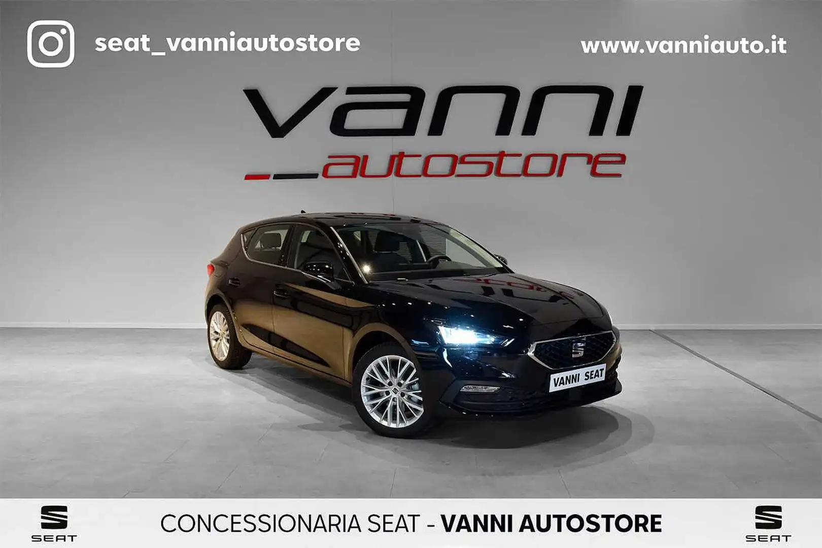 SEAT Leon 2.0 TDI 150 CV DSG Business 5 Porte Nero - 1