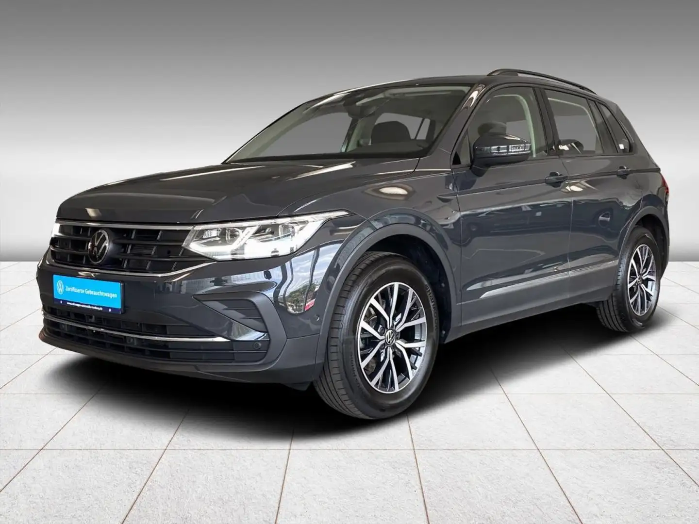Volkswagen Tiguan 2.0 TDI Life DSG AHK Nav IQ.Drive CarPlay Grau - 1