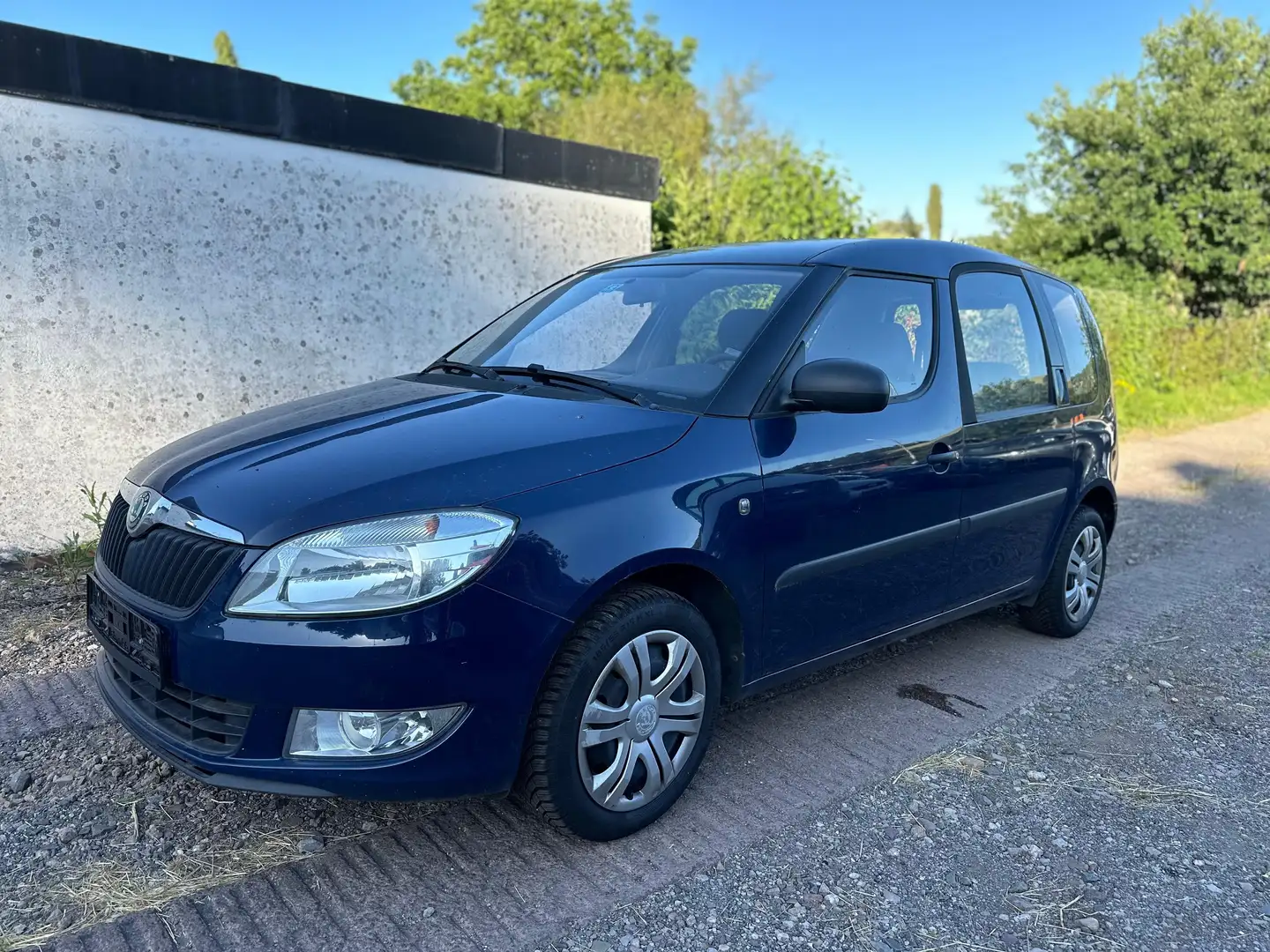 Skoda Roomster 1.2 FAMILY TÜV NEU 1 Hand Serviceheft Blau - 1