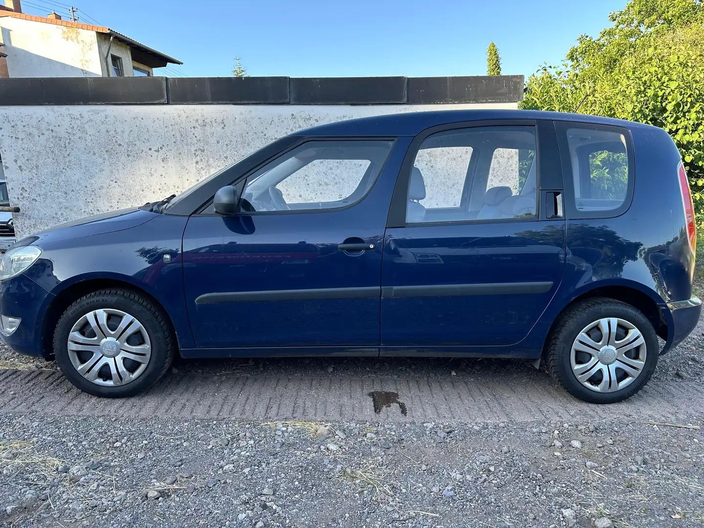 Skoda Roomster 1.2 FAMILY TÜV NEU 1 Hand Serviceheft Blau - 2