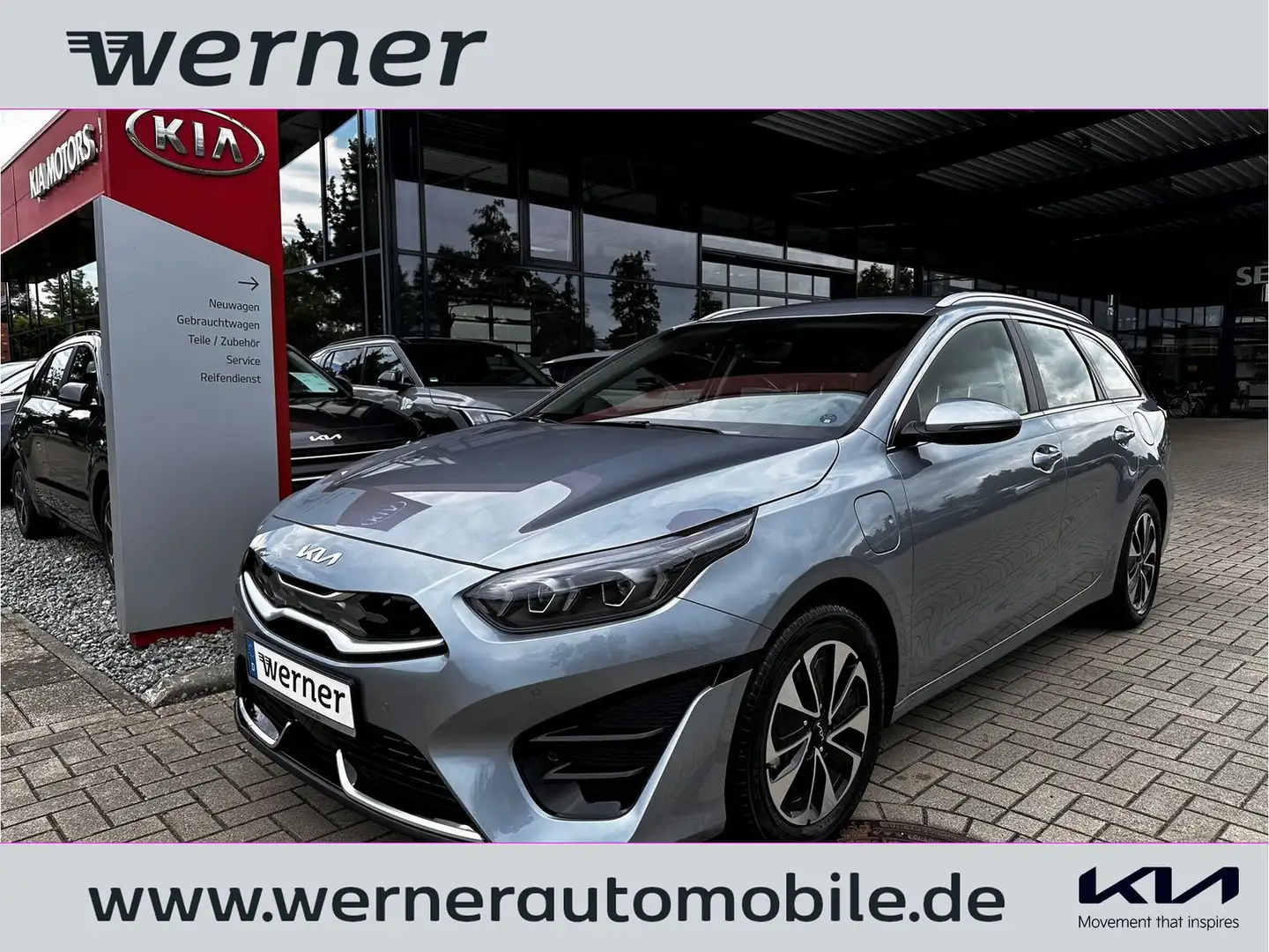 Kia Ceed SW 1.6 PHEV Spirit Technologie&Sitz Paket Argintiu - 1