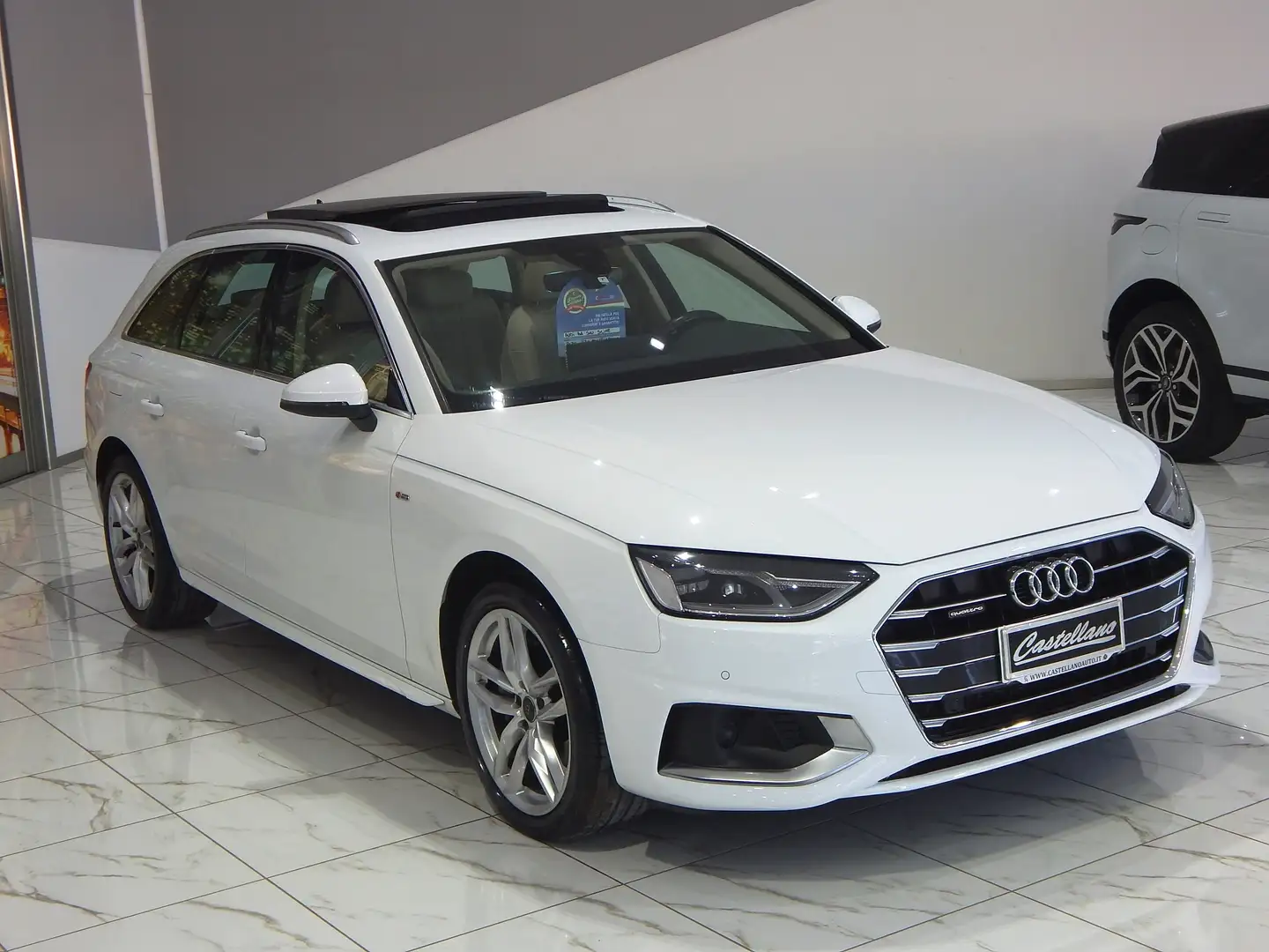 Audi A4 Avant 40 2.0 TDI Advanced Quattro S-Tronic TETTO Bianco - 2