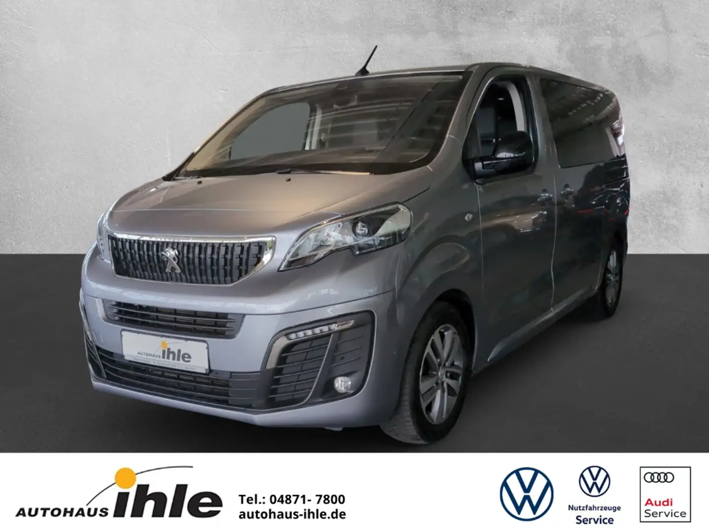 Peugeot Traveller 2,0 BlueHDi 180 L2 Business VIP 7-Sitzer HUD Grigio - 1