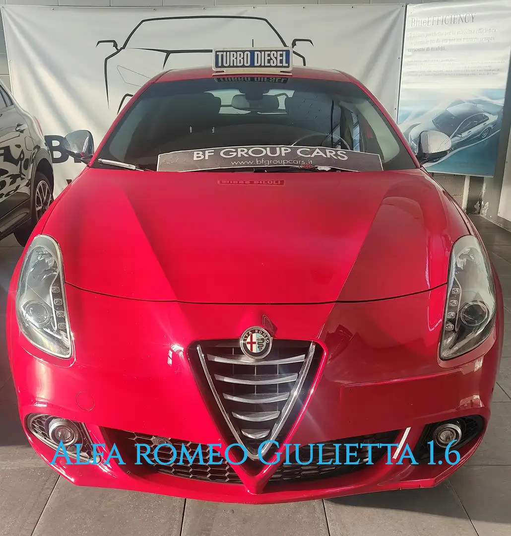 Alfa Romeo Giulietta 1.6 jtdm Exclusive *80milakm* Rosso - 1