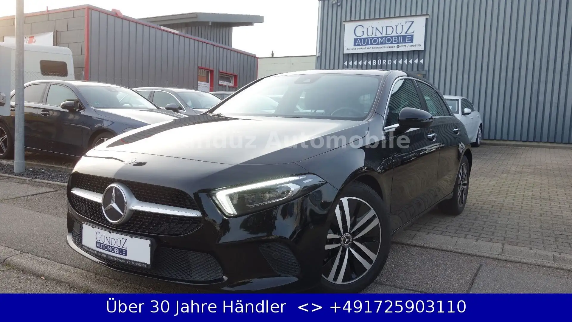 Mercedes-Benz A 200 d 8G-DCT Progressive*AMBIENTE*NAVI*LED*ALU Schwarz - 1