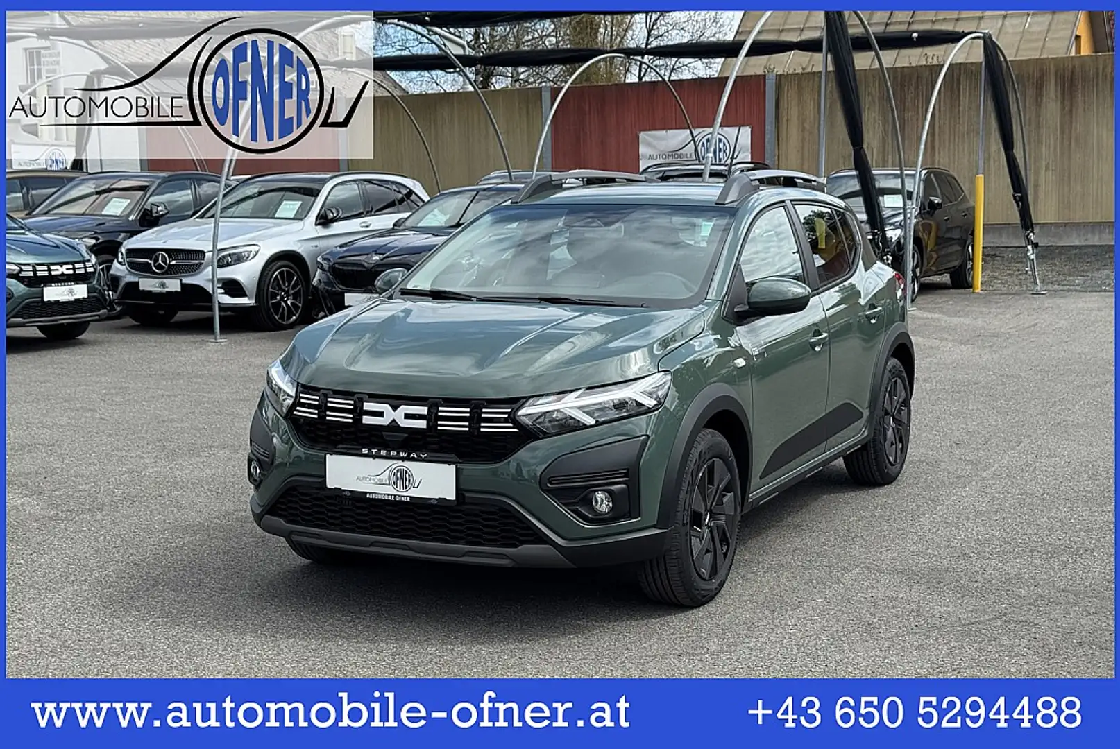 Dacia Sandero Stepway Expression TCe90 LED PDC Kamera *6 Jahr... Grün - 1
