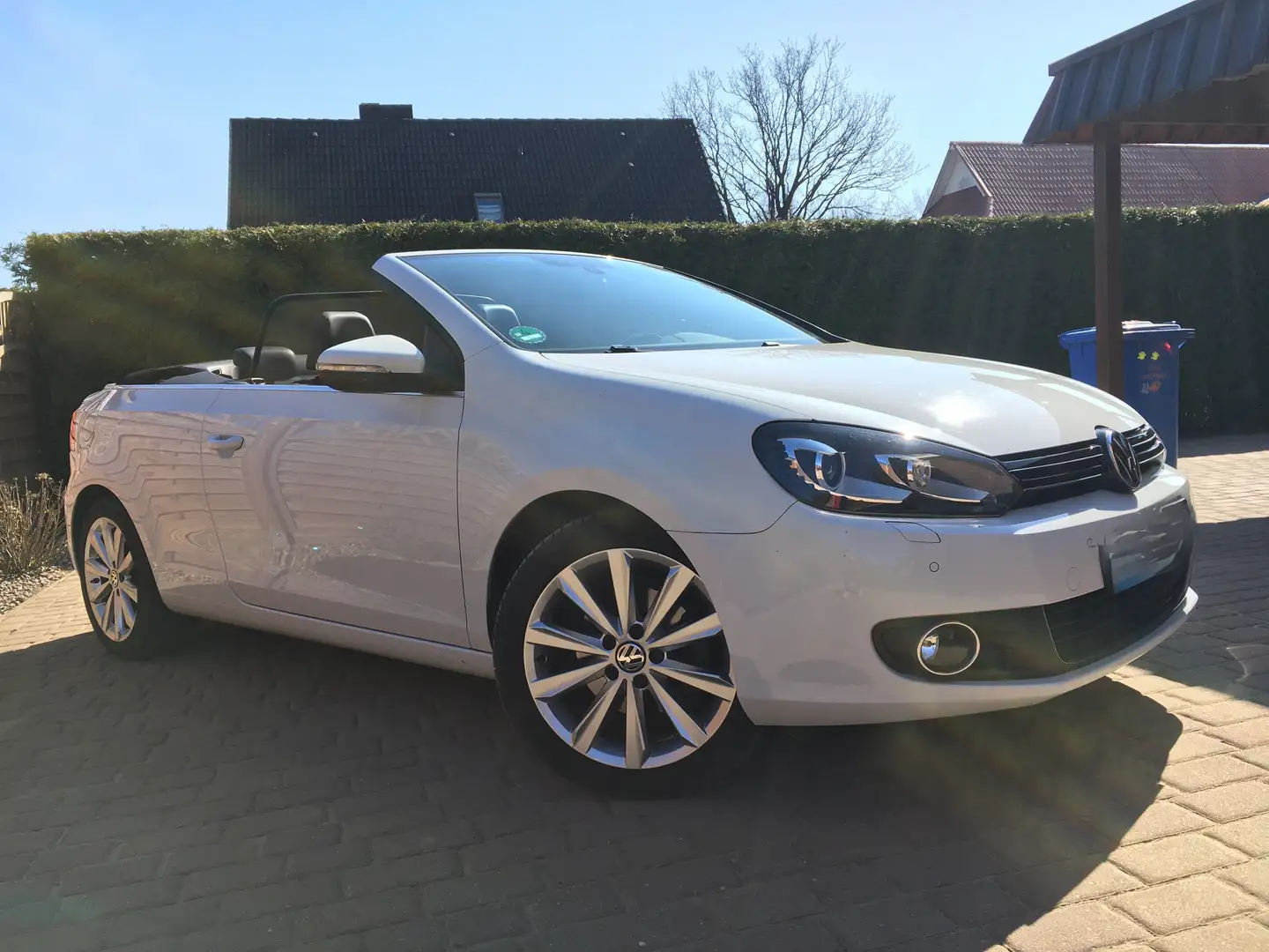 Volkswagen Golf Cabriolet Golf VI Cabrio Cabrio 1.2 TSI Blanc - 2