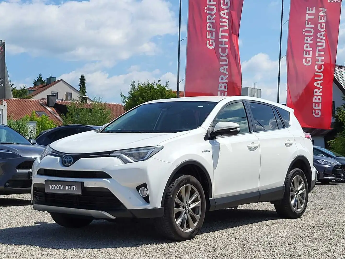 Toyota RAV 4 2.5 4x2 Hybrid Edition Blanc - 2
