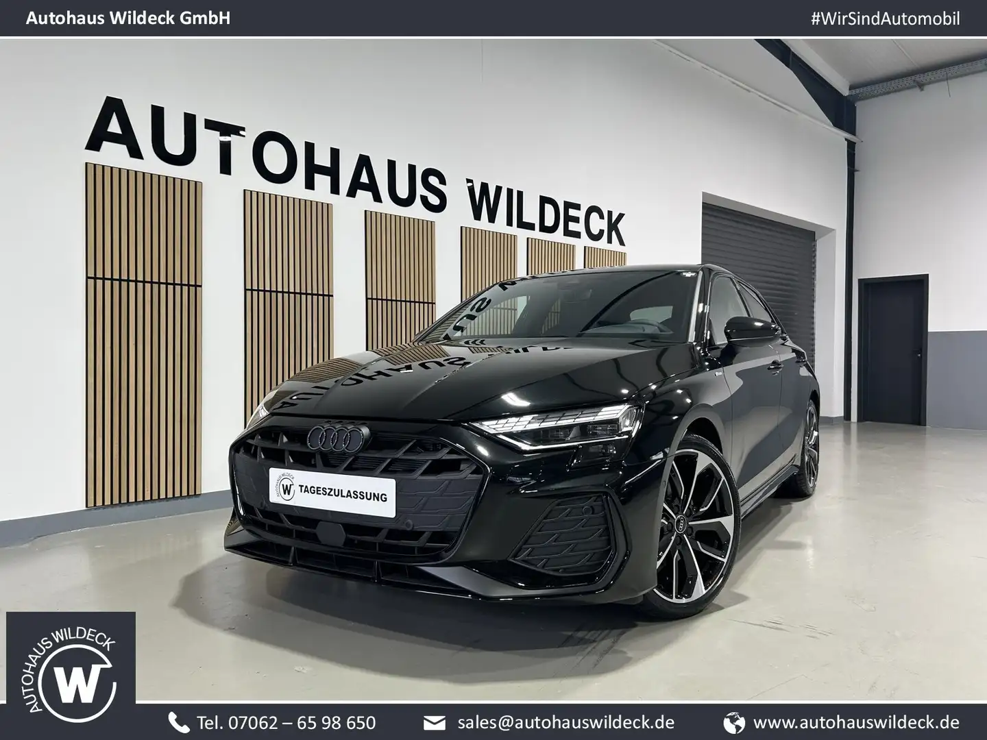 Audi A3 A3 Sportback 35TFSI S line ACC Mat Pano RFK Sono Schwarz - 1