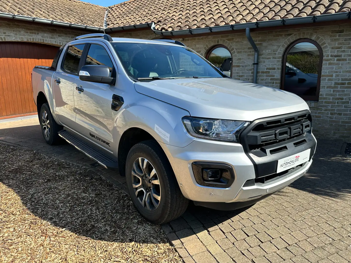 Ford Ranger 2.0 BiT EcoBlue Wildtrak (EU6.2) Argent - 1