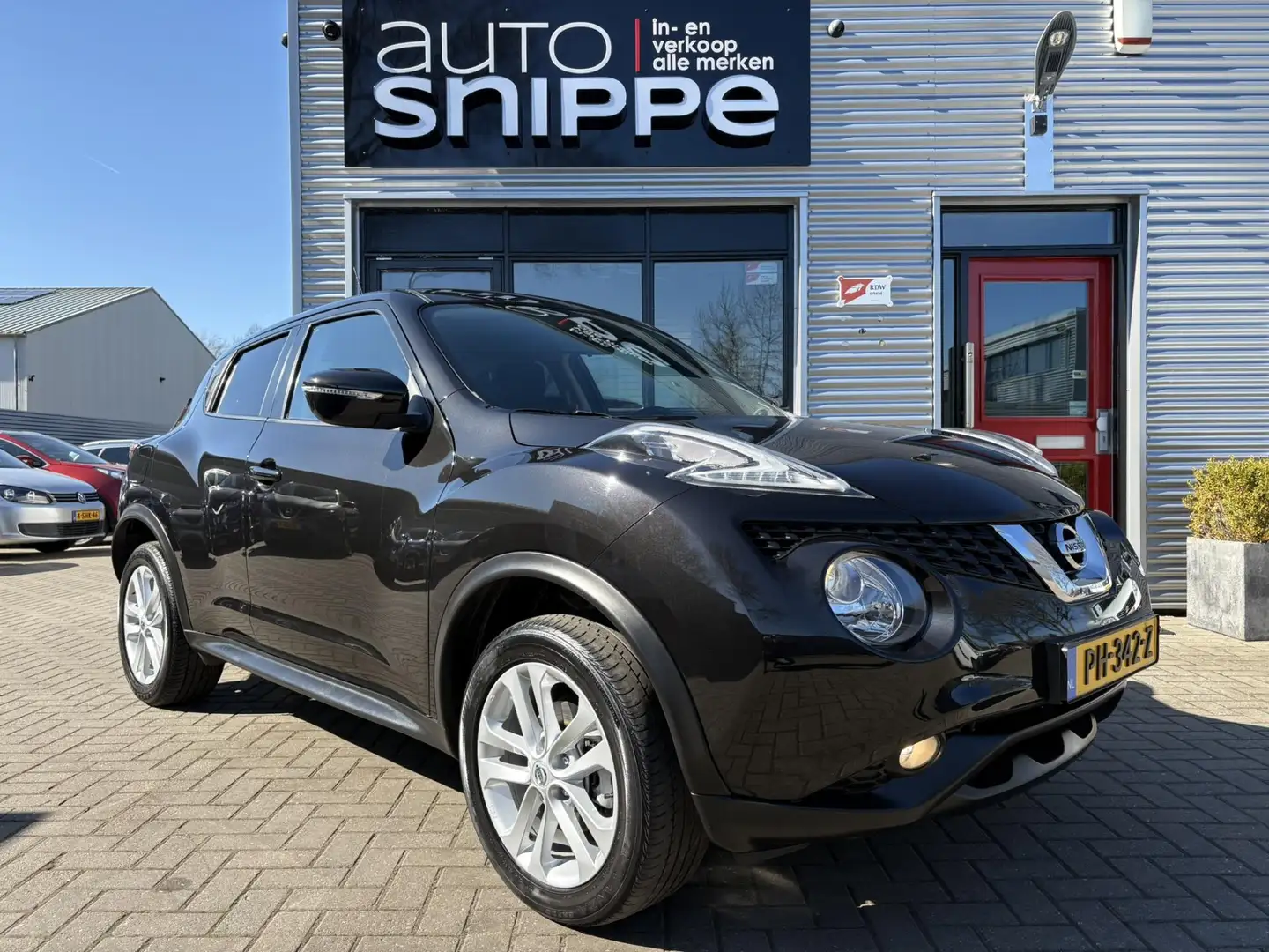 Nissan Juke 1.2 DIG-T S/S Acenta -CLIMA-CRUISECONTROL-TREKHAAK Zwart - 2
