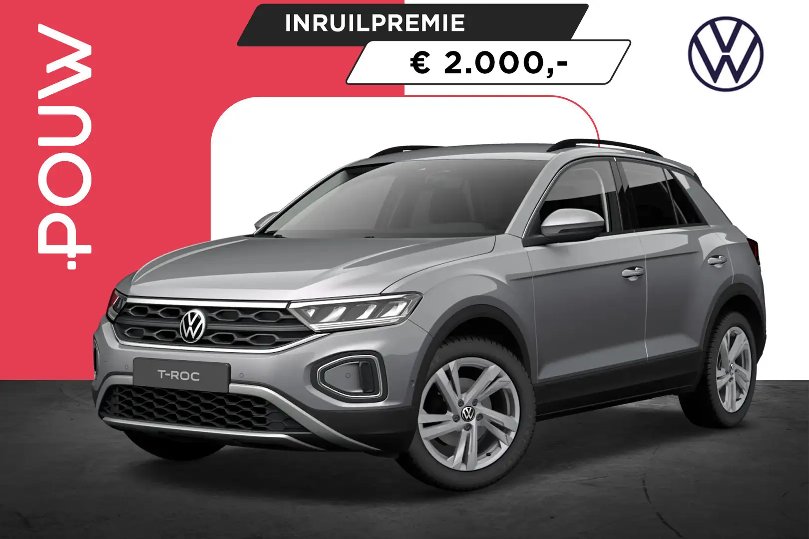Volkswagen T-Roc 1.5 TSI 150pk Life Edition | Assistence Pakket Plu Zilver - 1