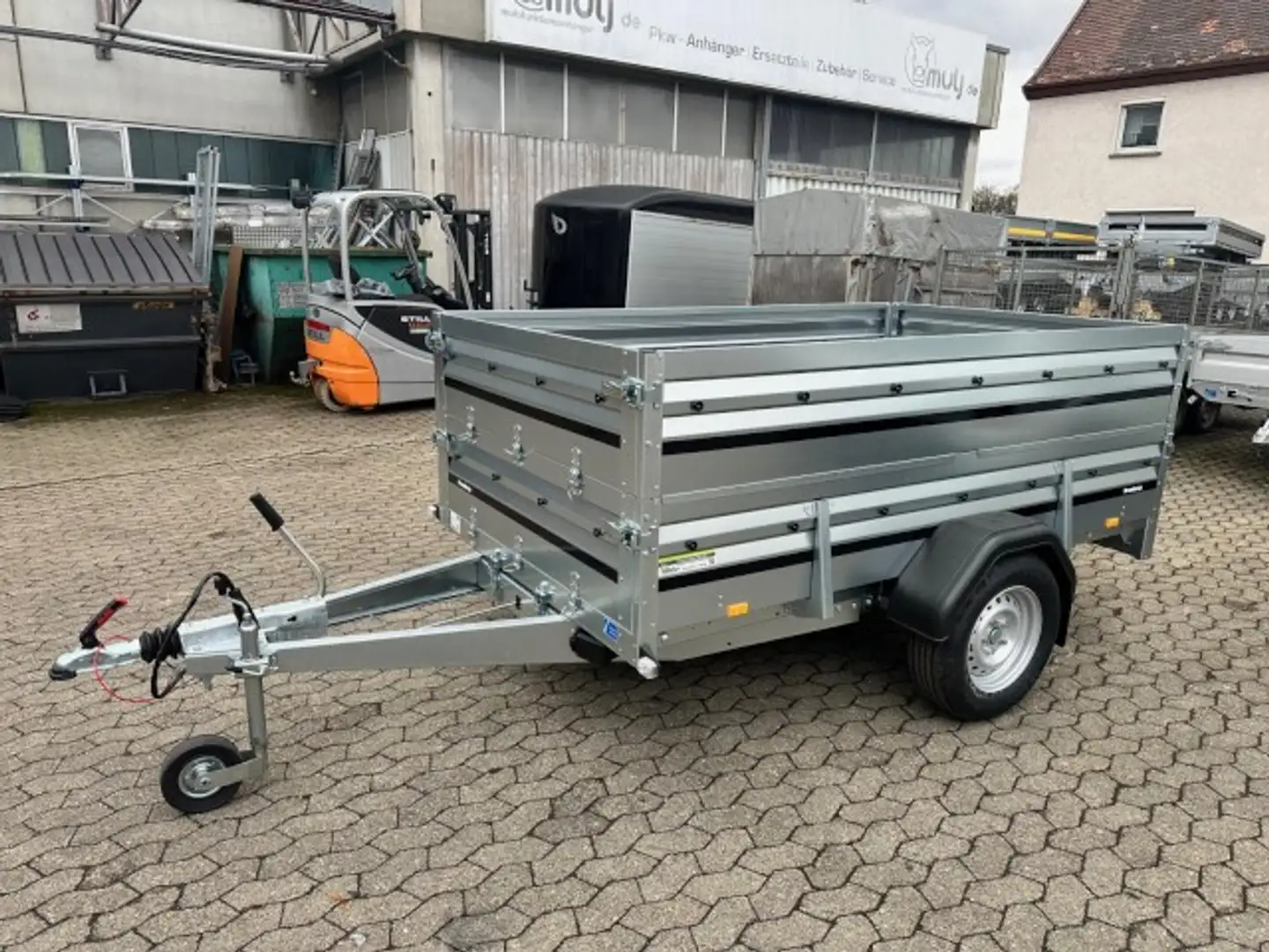 Brenderup 2260WSB1300 Stahl, 1,3 to. kippbar, 2580x1530x400m - 1