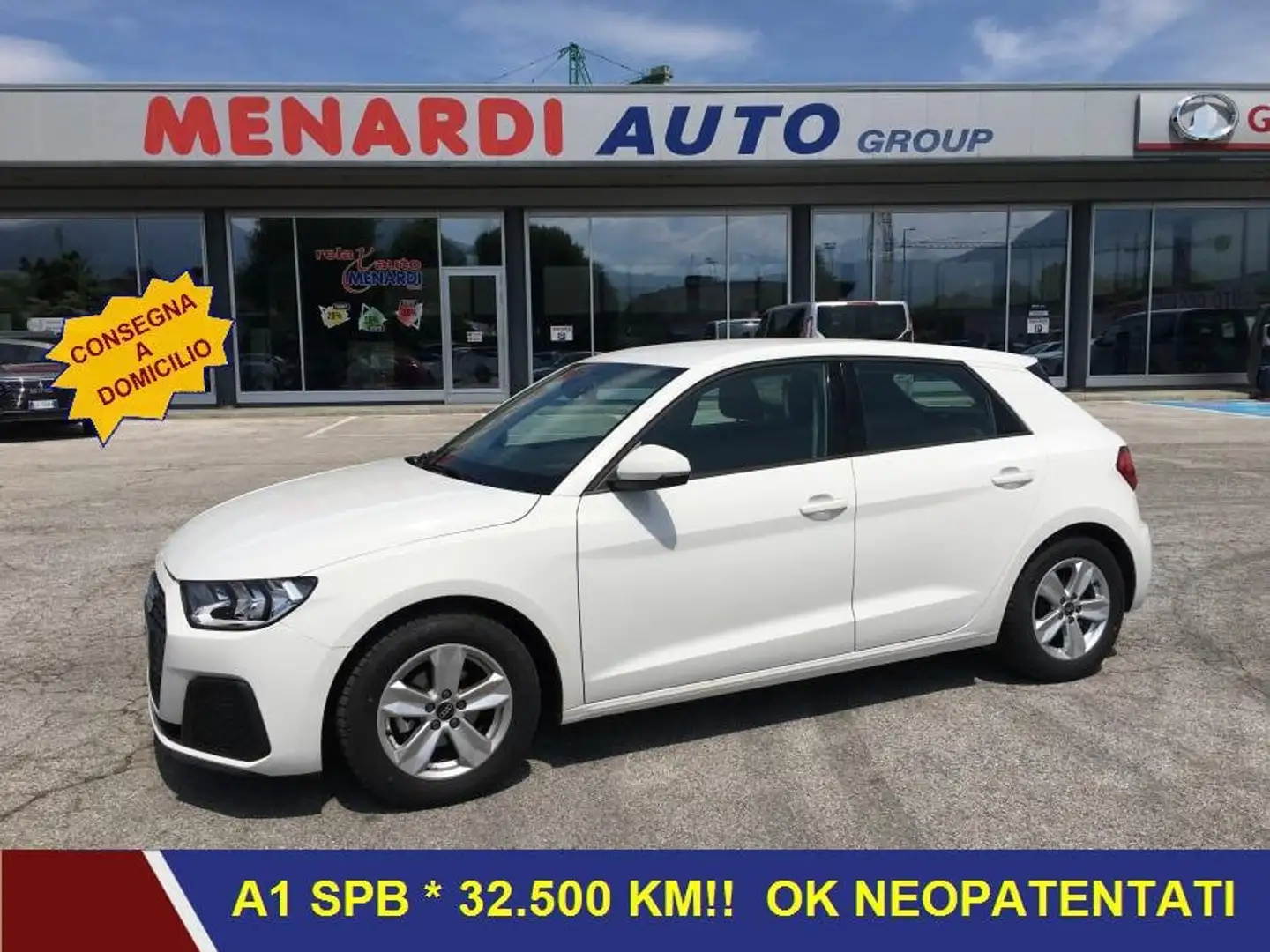 Audi A1 SPB 25 TFSI OK NEOPATENTATI * ACCESSORIATA Blanco - 1