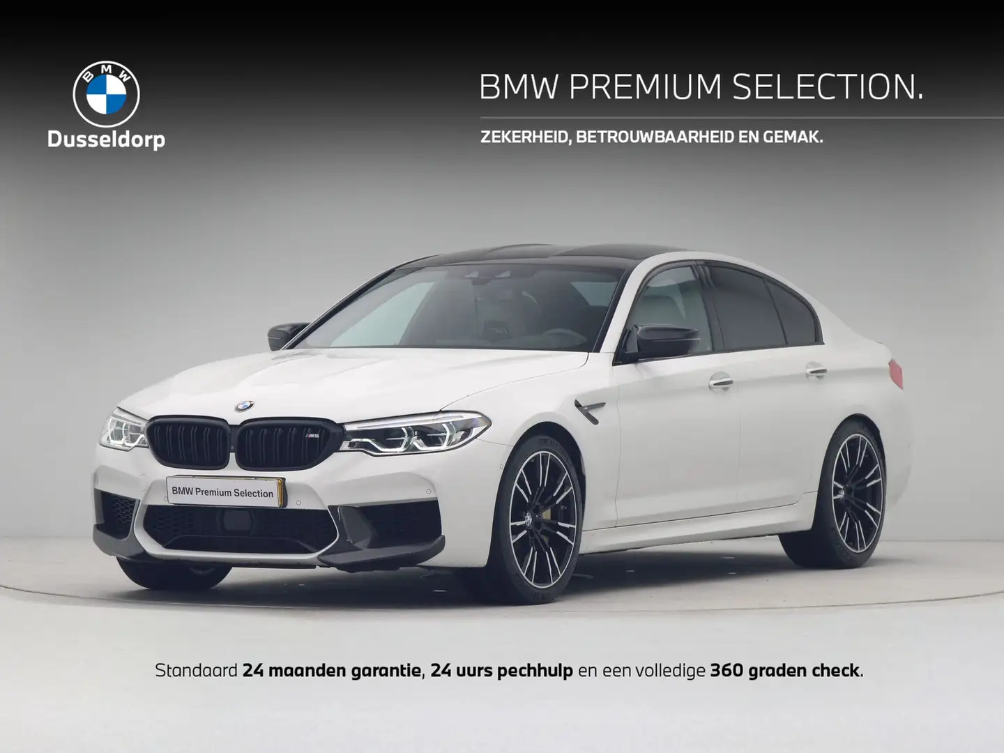 BMW M5 5 Serie sedan Blanc - 1