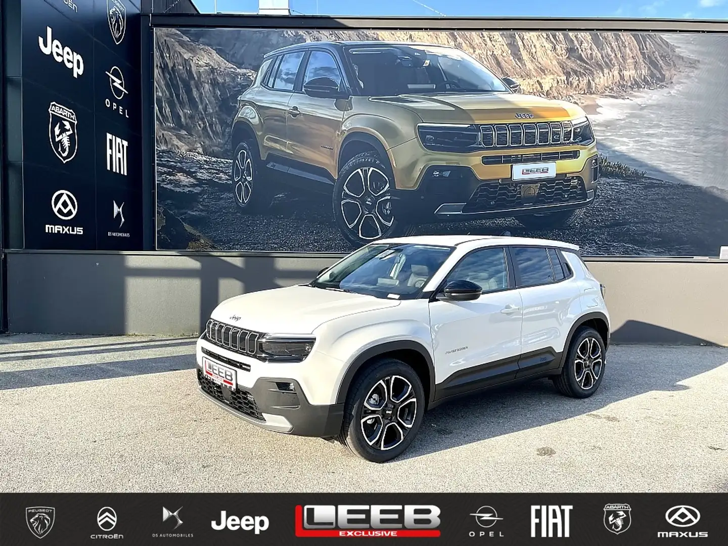Jeep Avenger 1.2 GSE T3 Altitude inkl. Winterpaket & LED-Sty... Weiß - 1