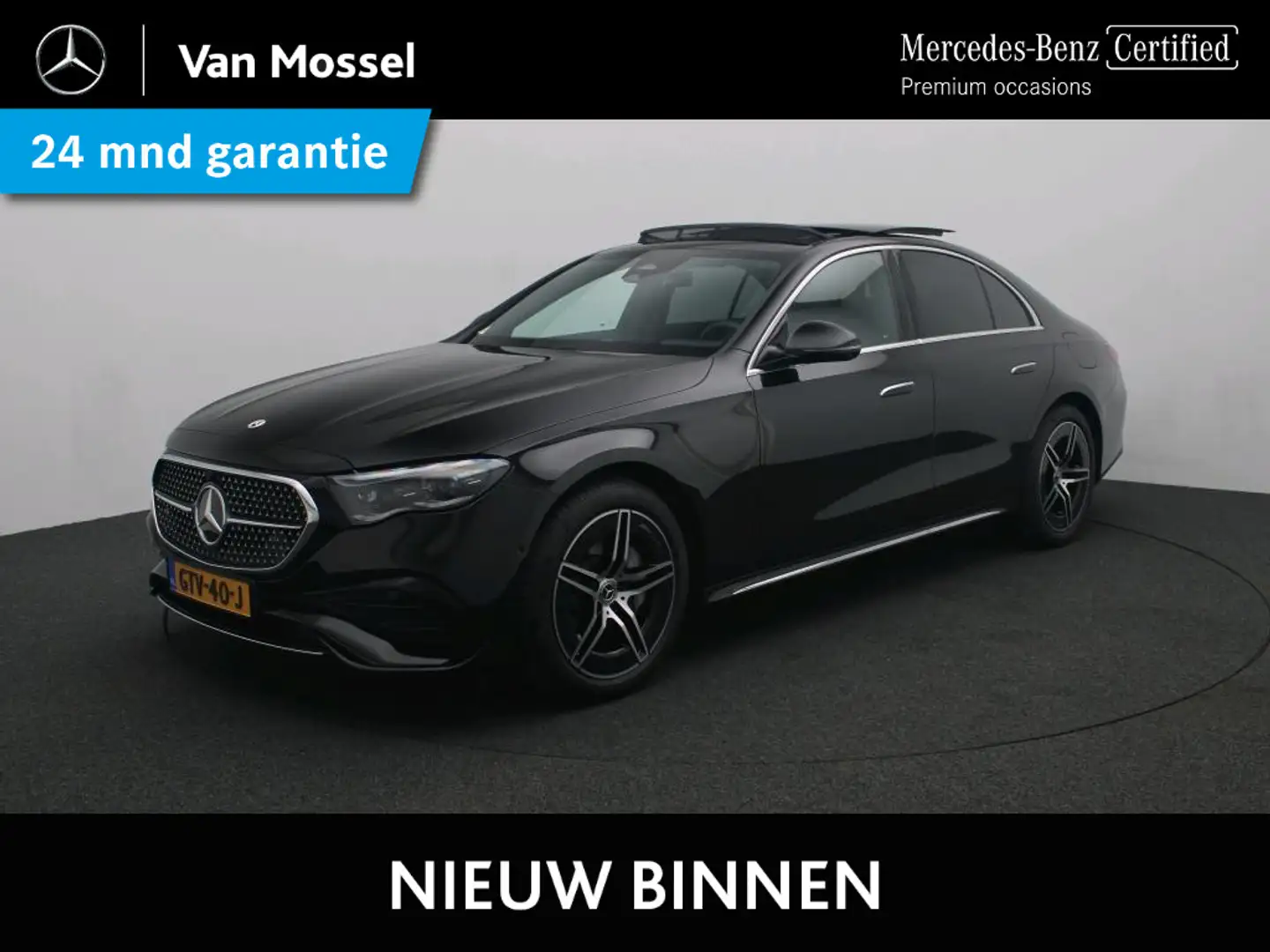Mercedes-Benz E 300 e AMG Line Panorama Dak / Memory / Burmester / 360 Nero - 1