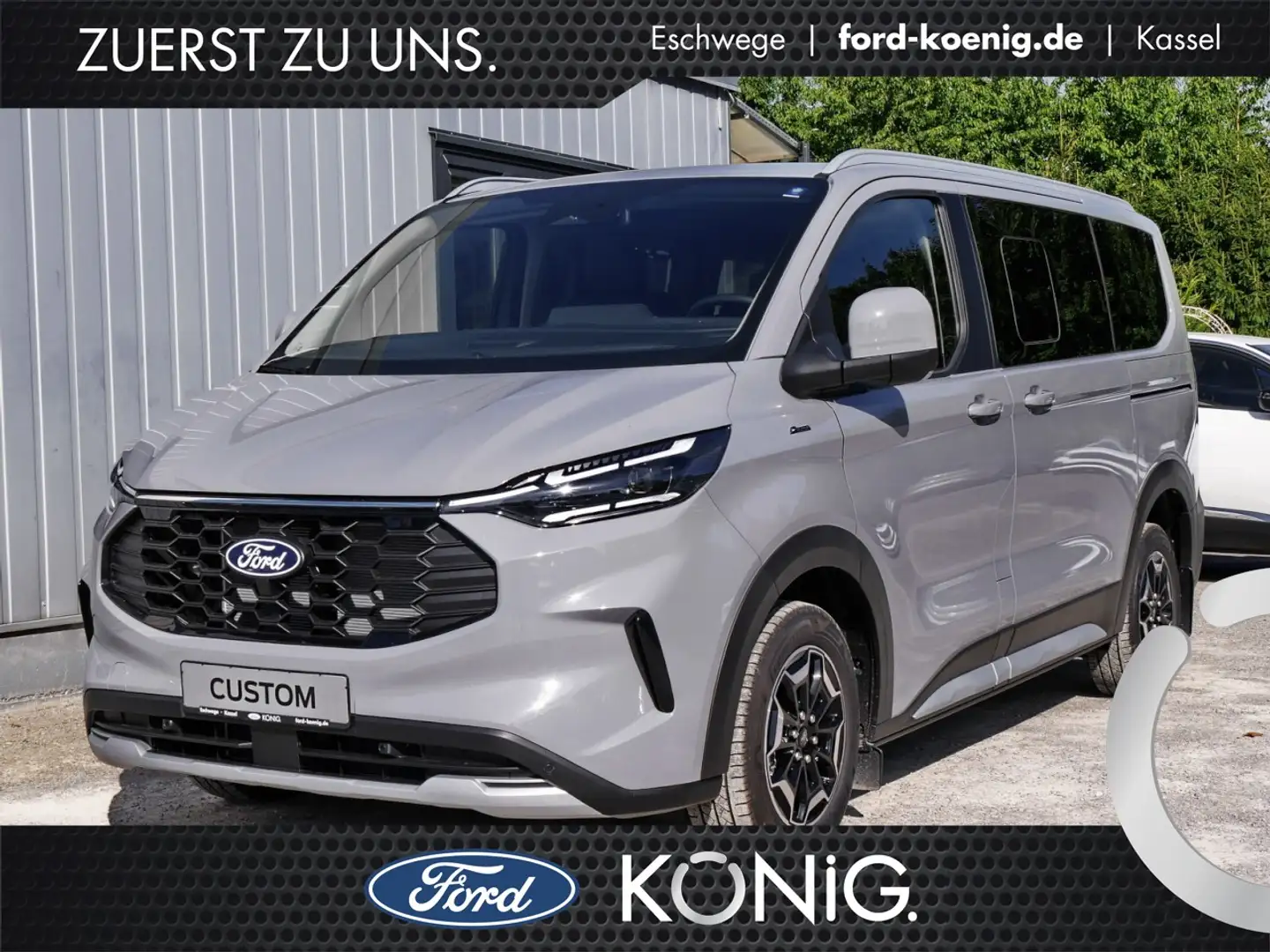 Ford Tourneo Custom Active 320L1 Aut.+B&O+AHK+Navi Klima Navi Grau - 1