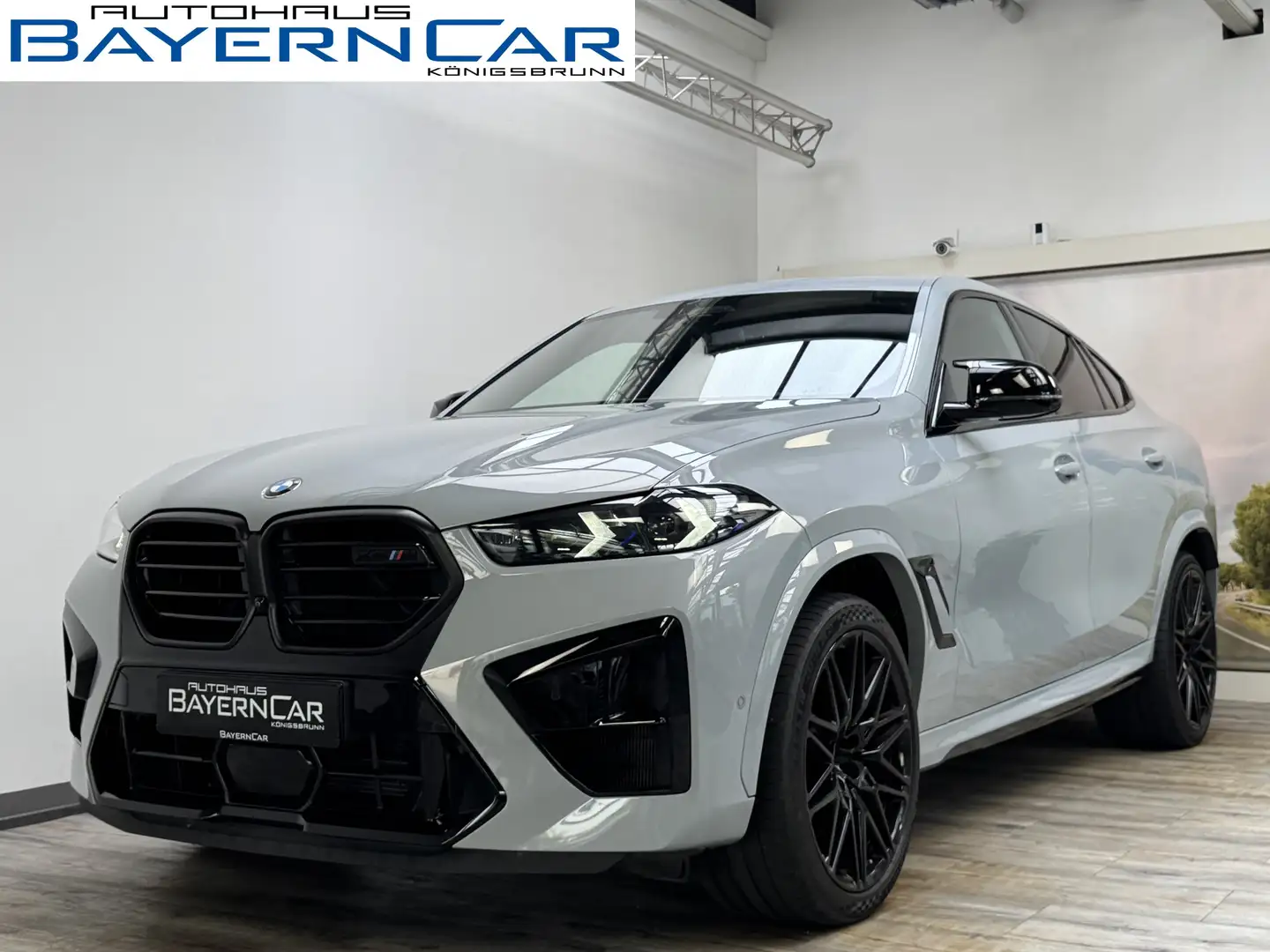BMW X6 M Competition Sky ACC 360° Driver Massage AHK Gris - 1