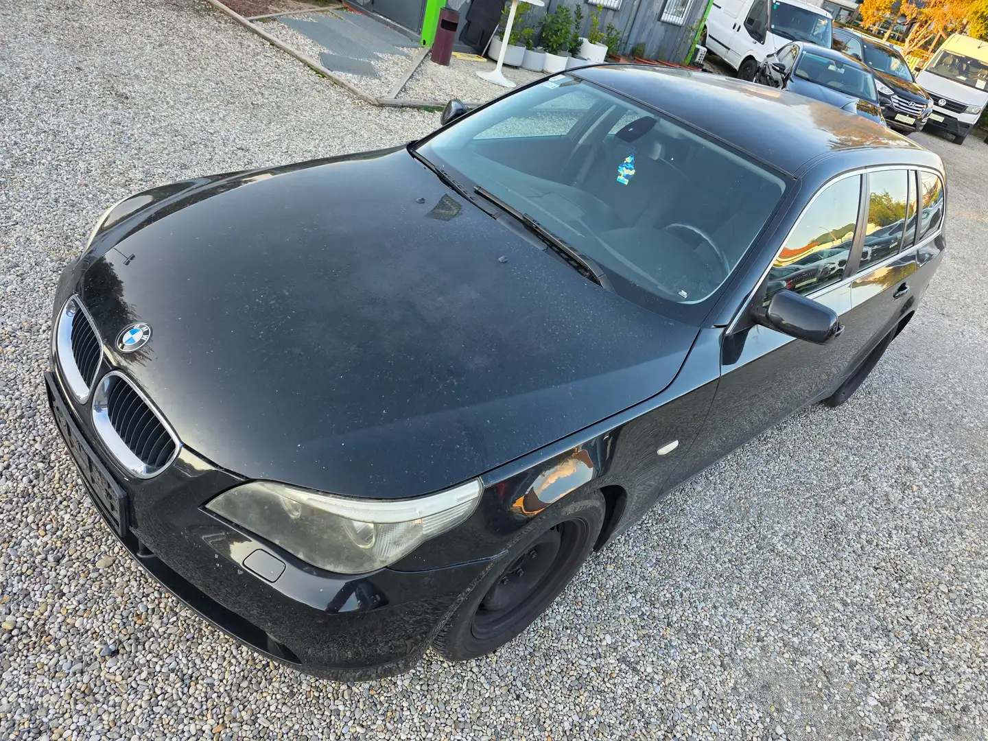 BMW 520 d Touring/Ohne Pickerl!(Export oder an Händler) Schwarz - 2