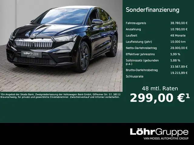 2023 Skoda Enyaq in Black for sale