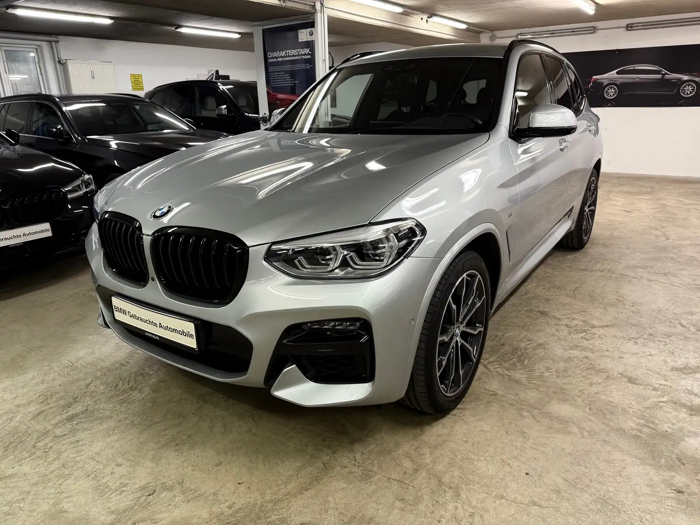 BMW X3 M 40D, Leder, AHK, 20 Zoll, DAB, Hifi, wie neu,1.HD Plateado - 1