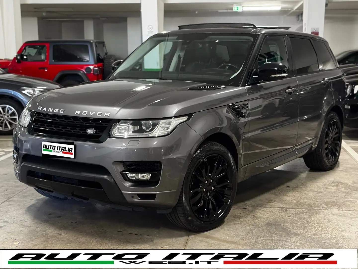 Land Rover Range Rover Sport 3.0 tdV6 HSE#TETTO#BLACK#PELLE#C.LEGA20#TELECAMER Gris - 1