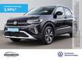 Volkswagen T-Cross Style 1.0 TSI DSG AHK+NAVI+LED+SHZ+PDC Zwart - thumbnail 1
