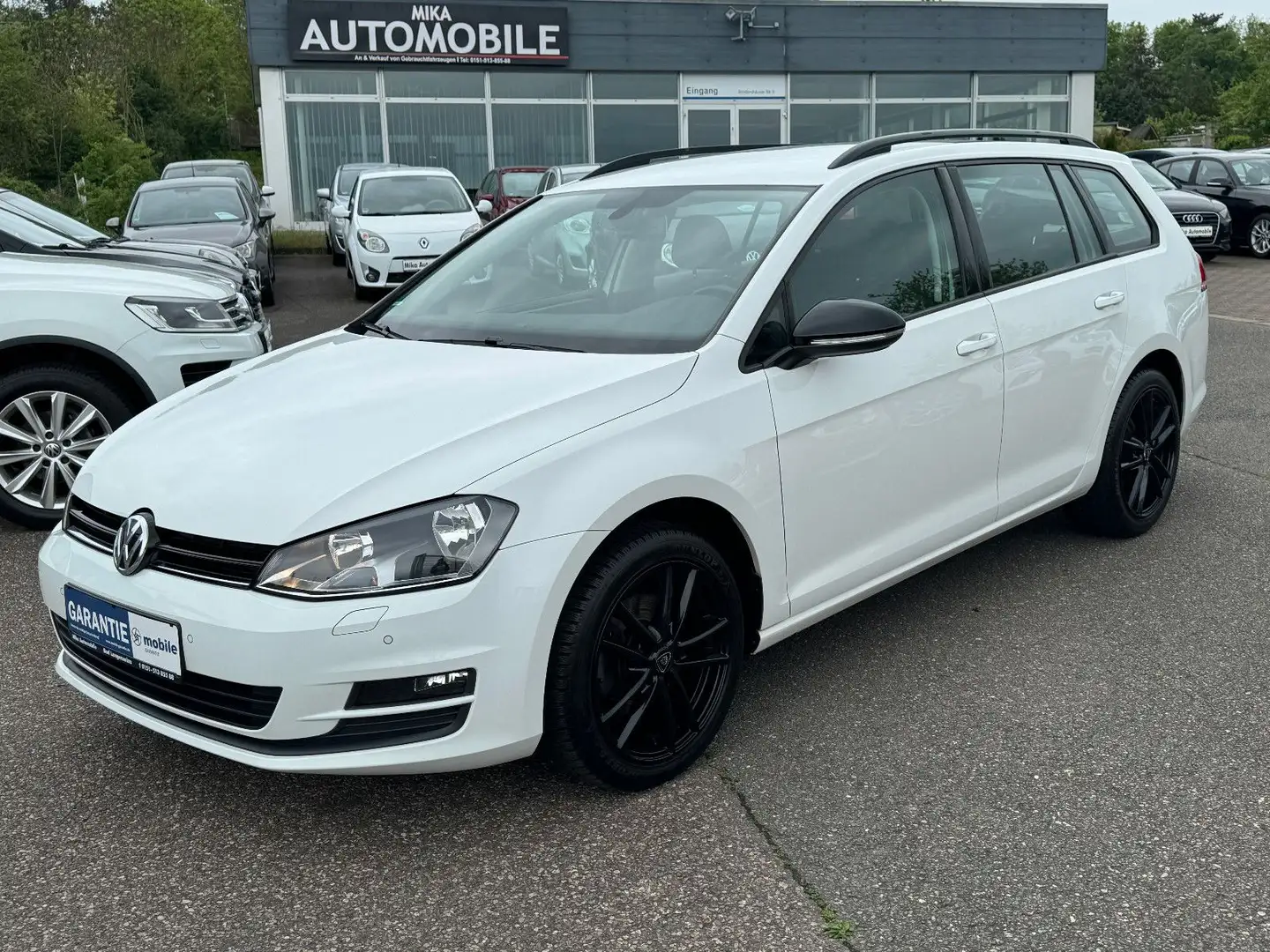 Volkswagen Golf Variant Comfortline  Automatik Tüv/Hu/Neu Weiß - 1