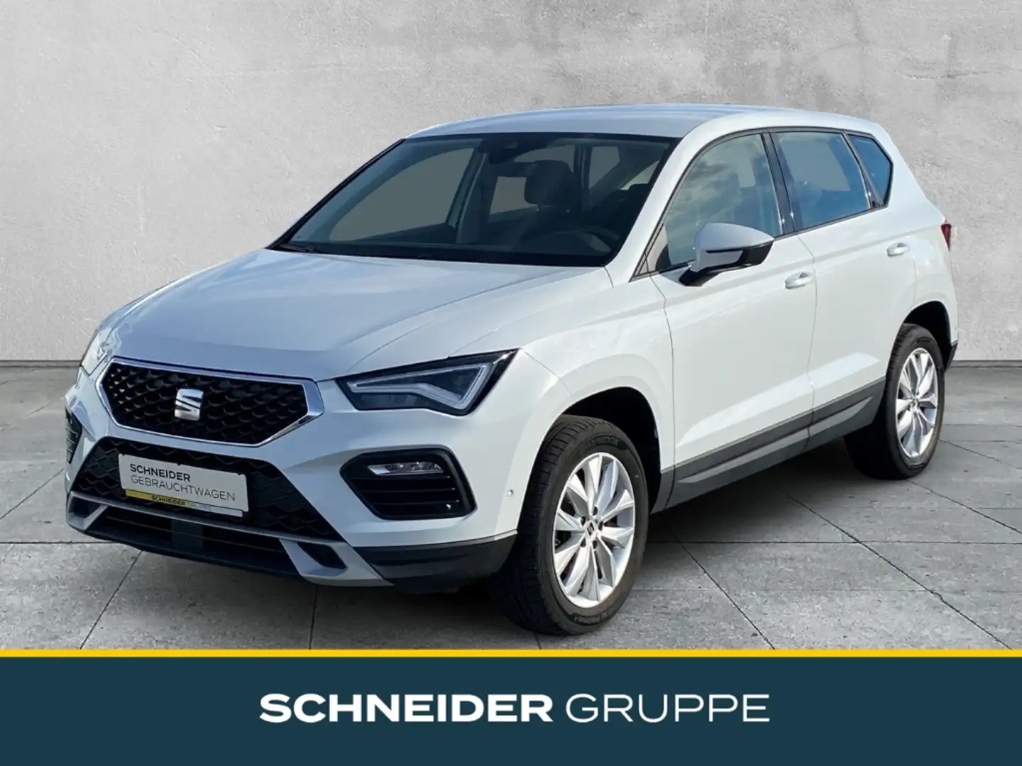 SEAT Ateca STYLE 1.5 TSI DSG Style ACC+KLIMA+KAMERA+LED+SHZ Weiß - 1