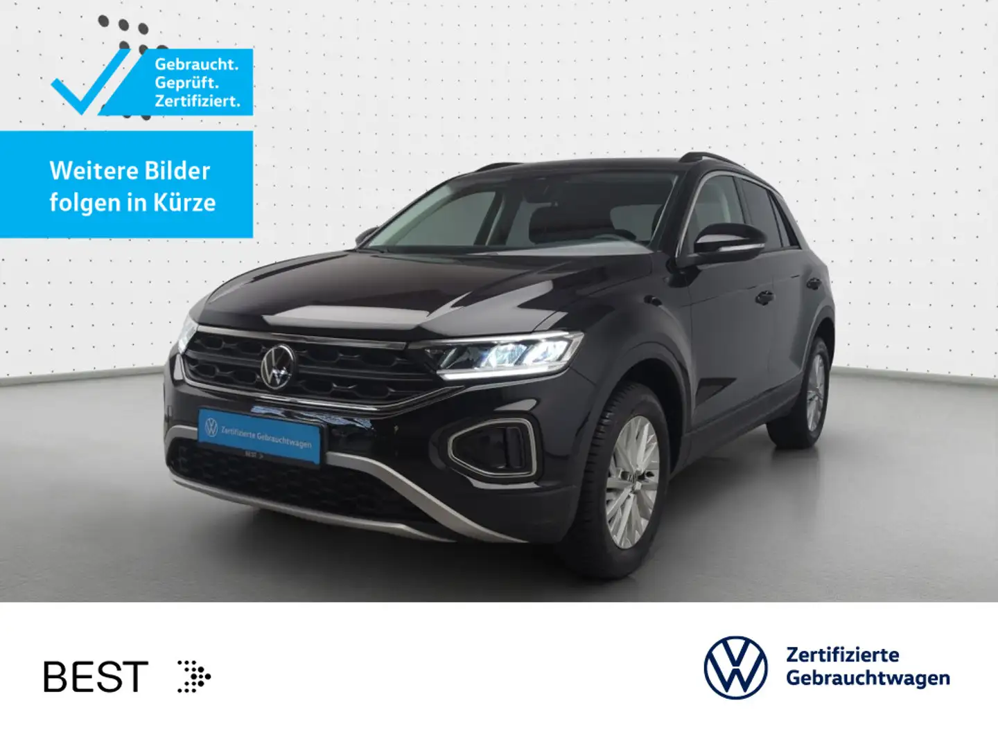 Volkswagen T-Roc T-ROC 1.0 TSI LIFE*LED*PDC*SHZ*NAVI*KLIMA*ALLWET Negro - 1
