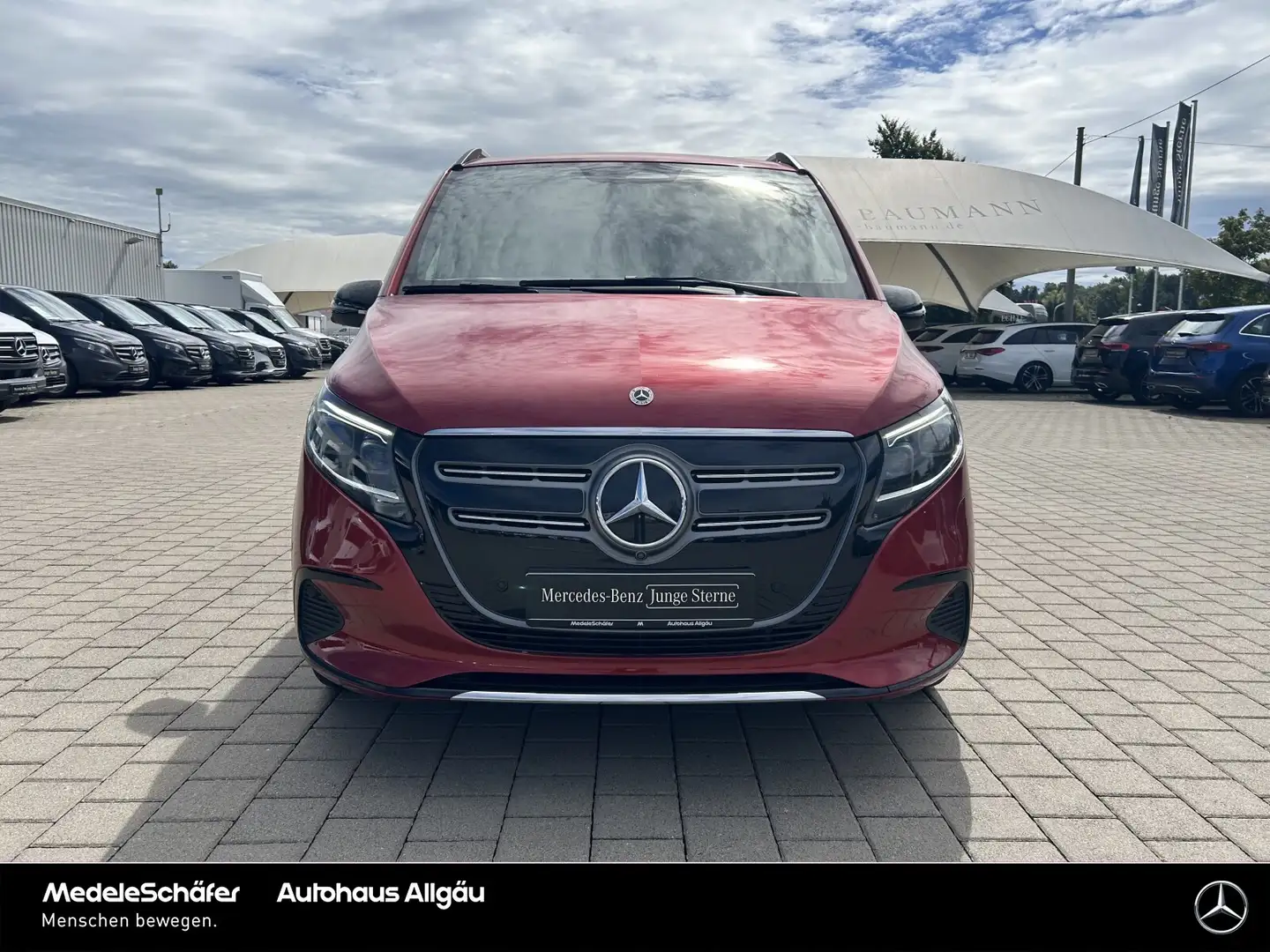 Mercedes-Benz EQV 300 EQV 300 AVANTGARDE L NEUES MODEL PANO 7 SITZE Navi Rot - 2