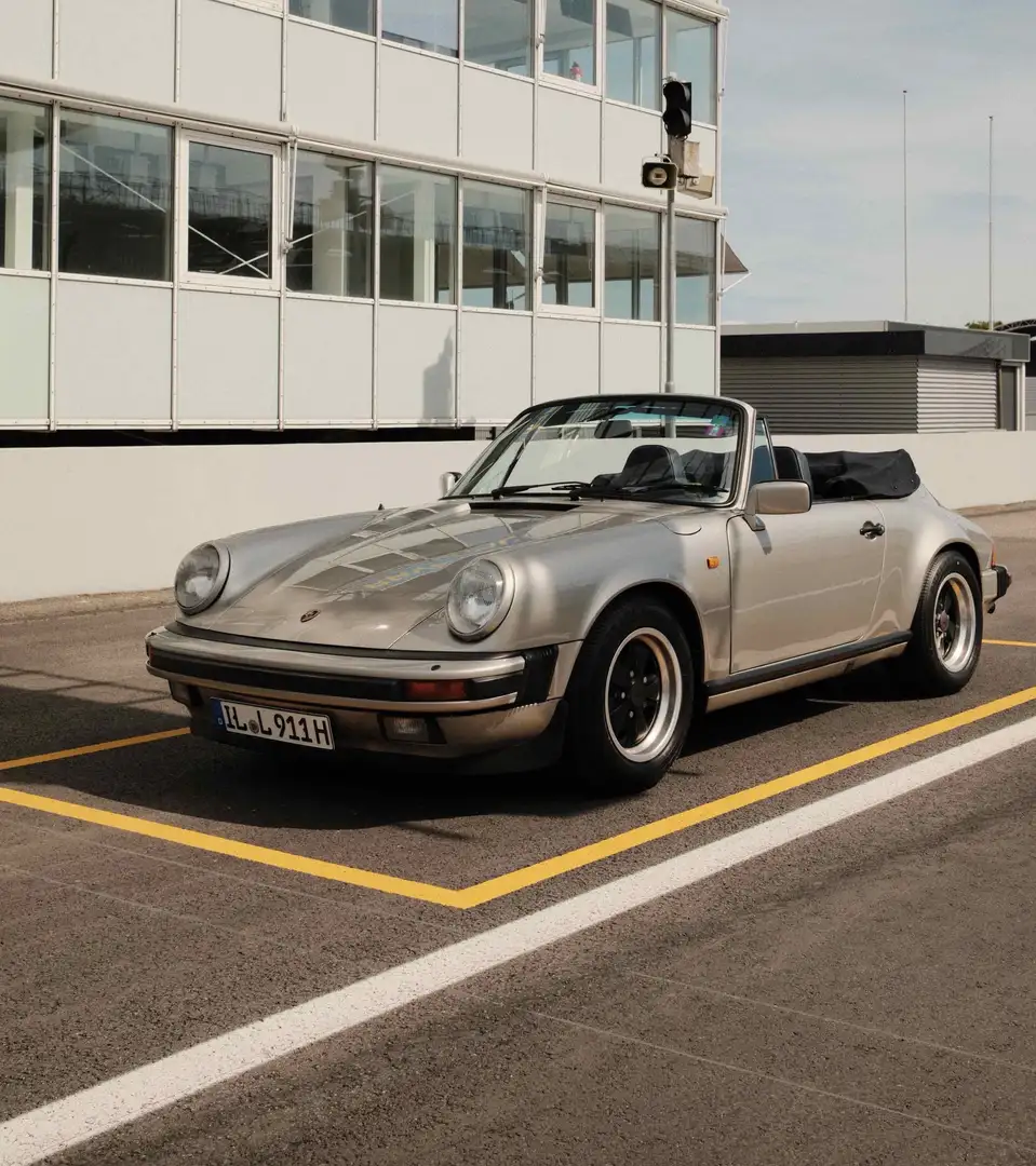 Porsche 911 Carrera Cabriolet, G 3.2 Deutsch, Klima, Motor üb Beige - 1